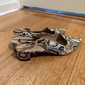 Franco Sarto Vickie Slingback Kitten Heels Size 6